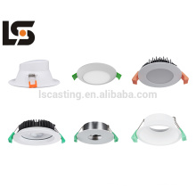 customized mould die casting light cover aluminium pressure die casting parts